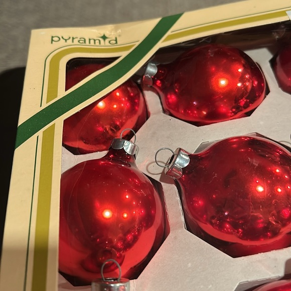 COPY - Festive Red Christmas Ornaments Set - Picture 5 of 5